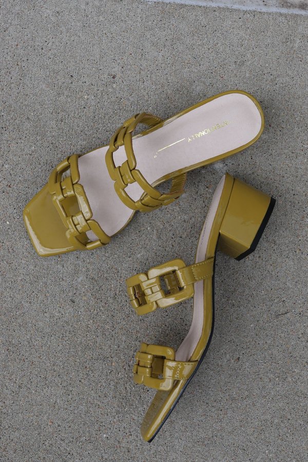 "INTENTIONALLY __________." Sharpy Heel - Olive "INTENTIONALLY __________." Sharpy Heel - Olive