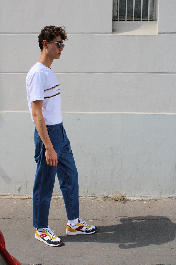 Unisex Basus Gone Pant - Light Denim Unisex Basus Gone Pant - Light Denim