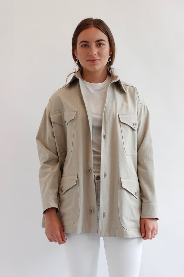 Katharine Hamnett Kate Jacket - Sand | Garmentory