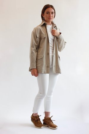 Katharine Hamnett Kate Jacket - Sand | Garmentory