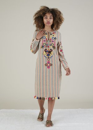 sachin and babi light blue dress Anthropologie Haul: Try-On & Review