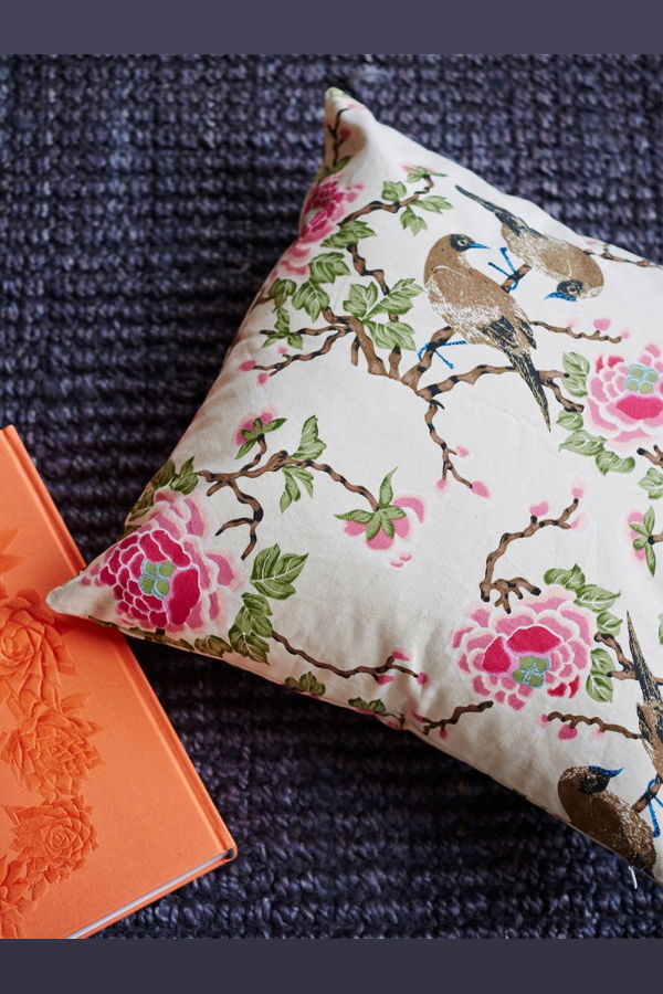 Erica Tanov Cotton Throw Pillow - Natural