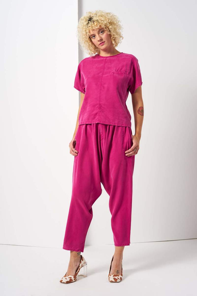 Reality Studio Hicham Trousers - Raspberry