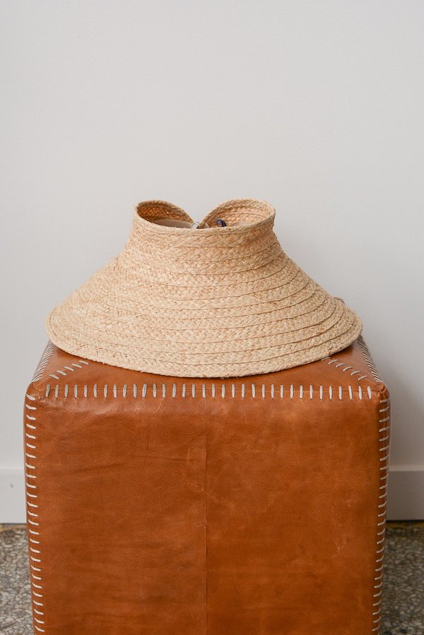 Hat Attack Roll Up Travel Visor - Natural | Garmentory display picture 1