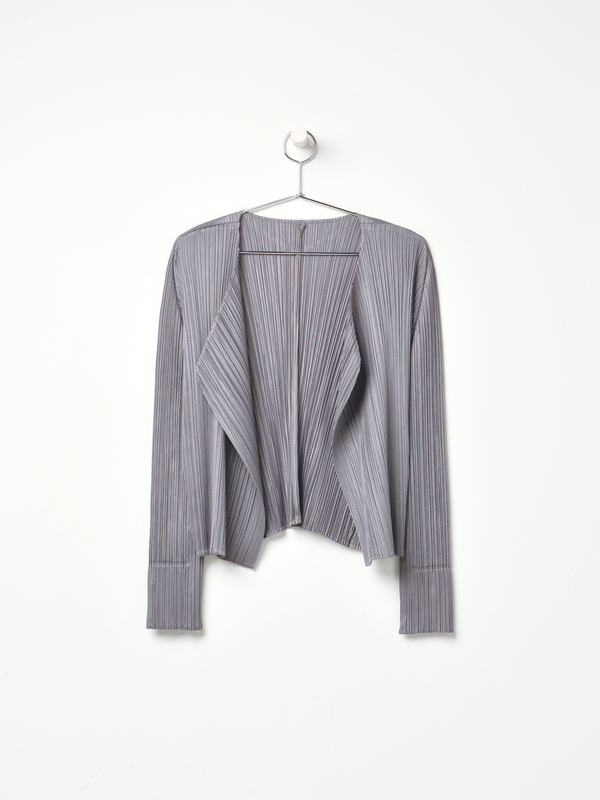 PLEATS PLEASE ISSEY MIYAKE PLEATS JACKET - GRAY PLEATS PLEASE ISSEY MIYAKE PLEATS JACKET - GRAY