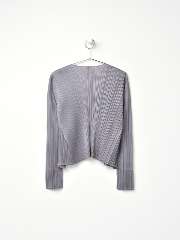 PLEATS PLEASE ISSEY MIYAKE PLEATS JACKET - GRAY PLEATS PLEASE ISSEY MIYAKE PLEATS JACKET - GRAY