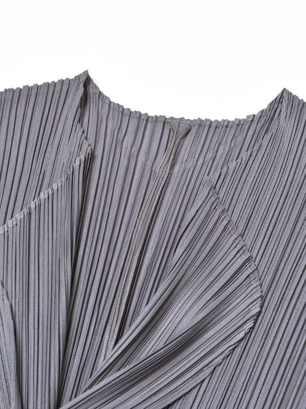 PLEATS PLEASE ISSEY MIYAKE PLEATS JACKET - GRAY PLEATS PLEASE ISSEY MIYAKE PLEATS JACKET - GRAY