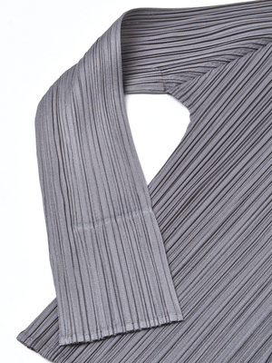 PLEATS PLEASE ISSEY MIYAKE PLEATS JACKET - GRAY PLEATS PLEASE ISSEY MIYAKE PLEATS JACKET - GRAY