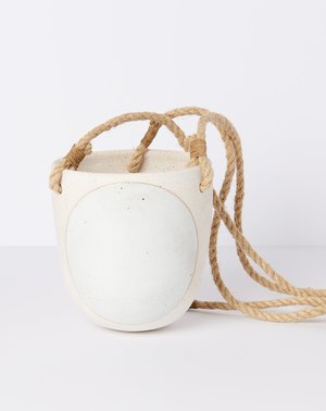MQuan Hanging Planter - Full Moon White MQuan Hanging Planter - Full Moon White