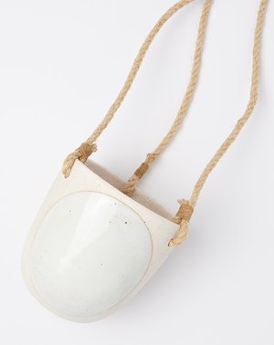 MQuan Hanging Planter - Full Moon White MQuan Hanging Planter - Full Moon White