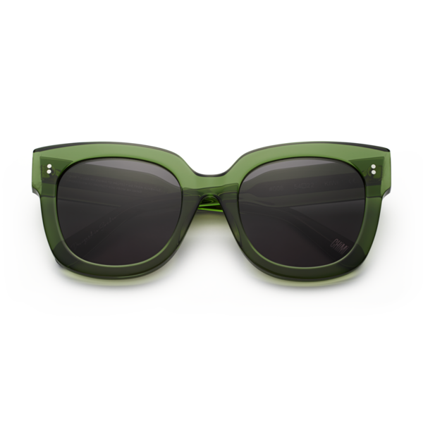 Chimi Sunglasses: Core in Kiwi Chimi Kiwi #008 Sunglasses with Dark Lenses | Garmentory main image 3