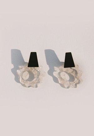 Après Ski Violeta Earrings - Transparent/Gold plated Après Ski Violeta Earrings - Transparent/Gold plated
