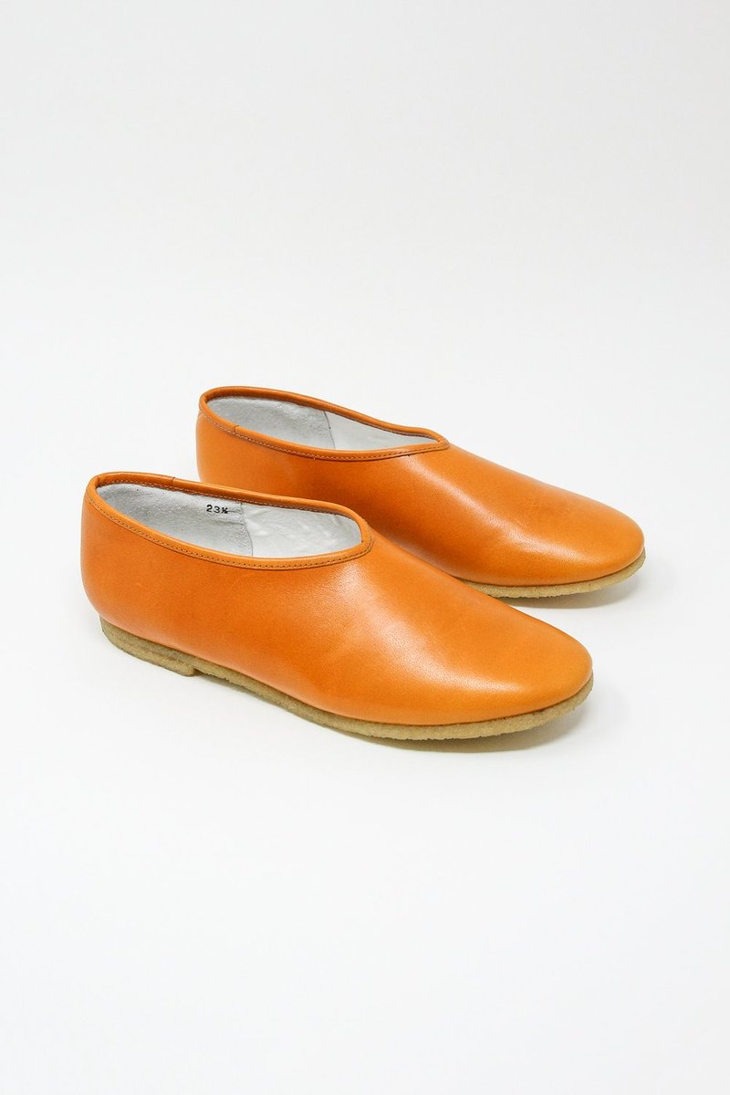 COSMIC WONDER ⭐︎ folk shoes Cosmic Wonder Naturally Tanned Leather Folk Shoes - Brown