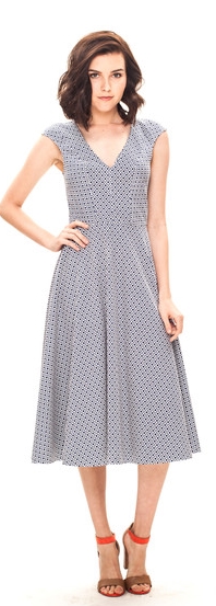 3rd Floor Studio Addison dress - Black and White Print 3rd Floor Studio Addison dress - Black and White Print
