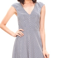 3rd Floor Studio Addison dress - Black and White Print 3rd Floor Studio Addison dress - Black and White Print