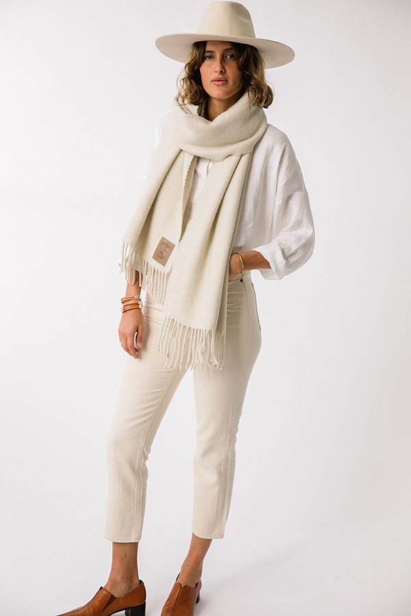 Pampa Puna Scarf - Natural Pampa Puna Scarf - Natural
