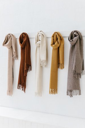 Pampa Puna Scarf - Natural Pampa Puna Scarf - Natural