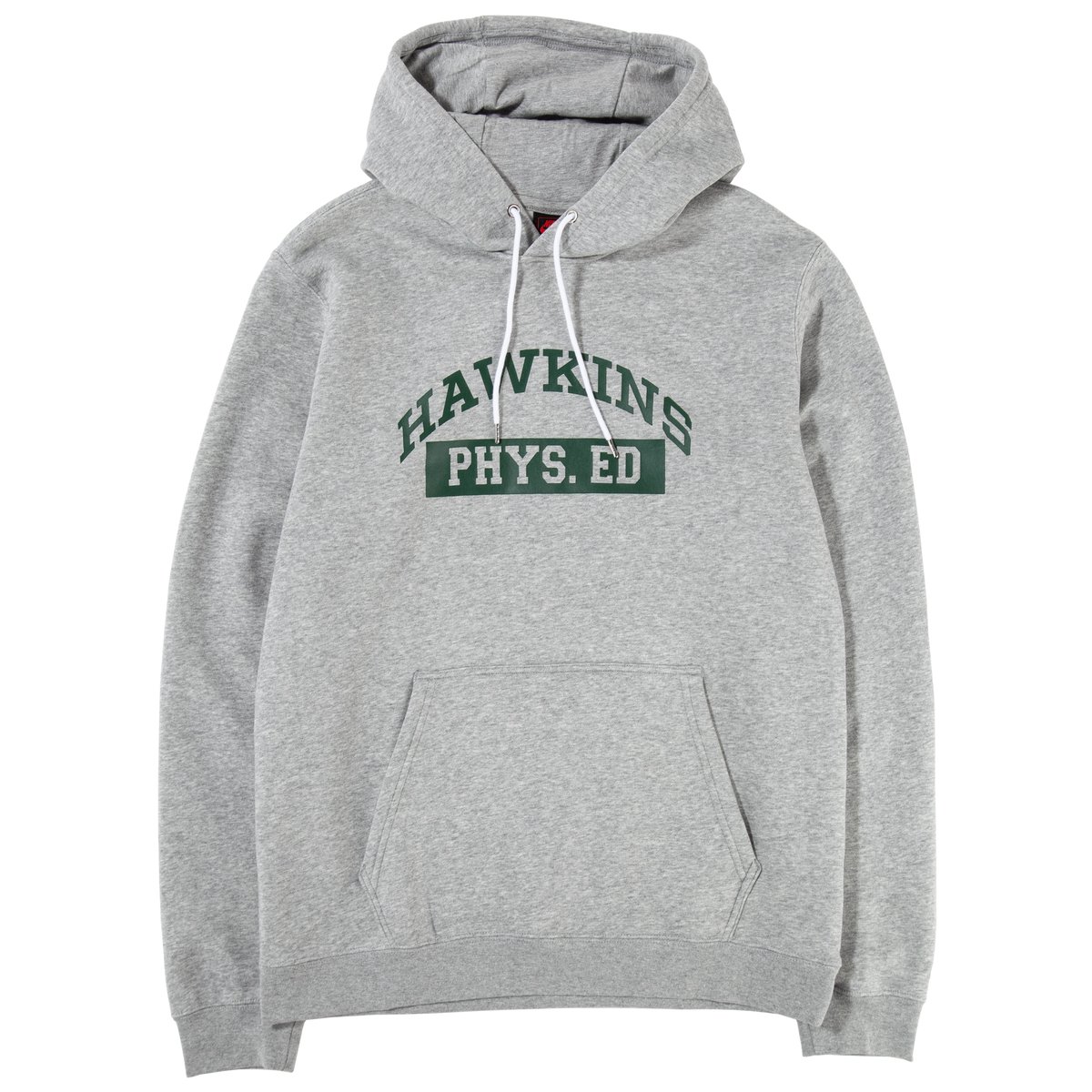 Nike x Stranger Things Hawkins High NRG Club Pullover Hoodie / Dk Grey  Heather | Garmentory