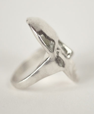 Open House The Face Ring w/Black Diamonds Open House The Face Ring w/Black Diamonds