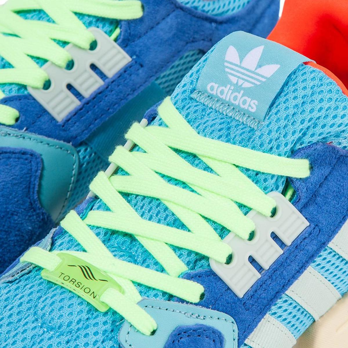 adidas zx torsion cyan