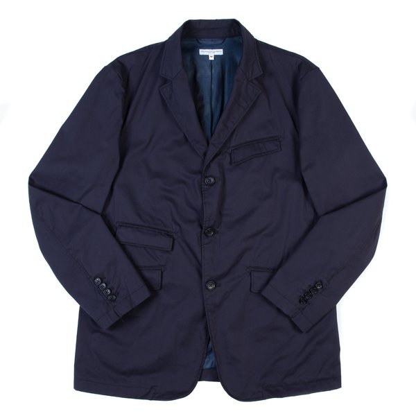 Engineered Garments High Count Twill Andover Jacket - Dark Navy