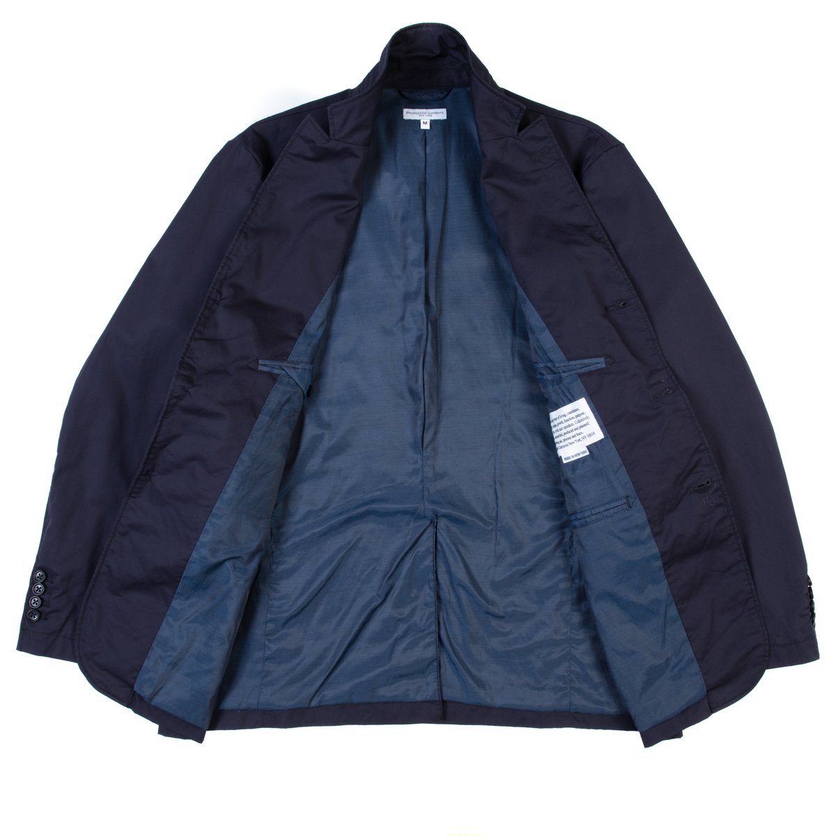 Engineered Garments High Count Twill Andover Jacket - Dark Navy