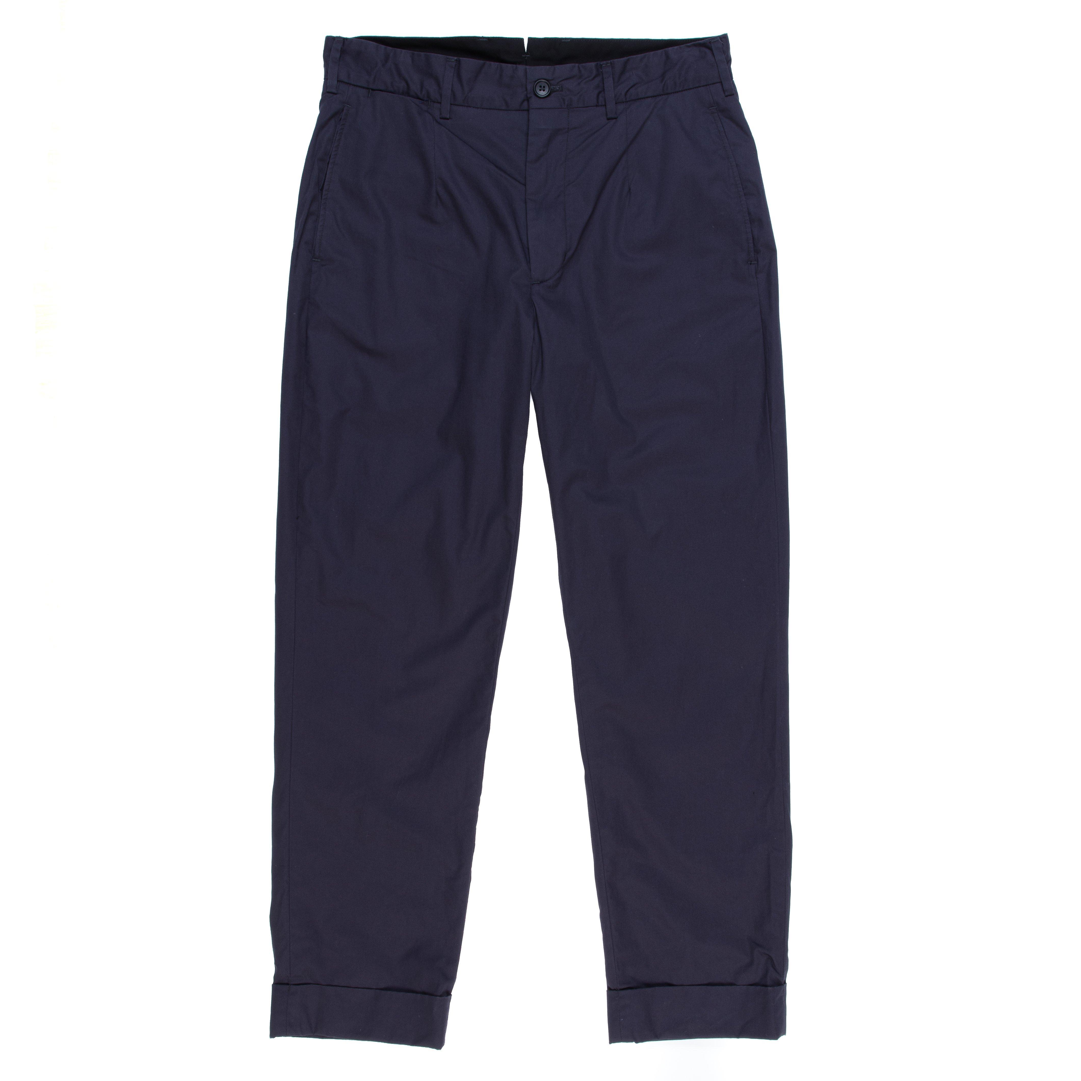 Engineered Garments High Count Twill Andover Pant - Dark Navy