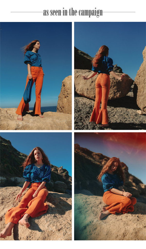 SIZ KELP TROUSERS - Orange SIZ KELP TROUSERS - Orange