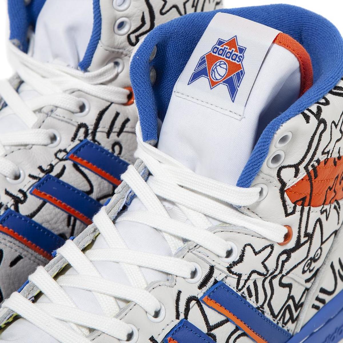 Adidas Originals by Keith Haring Rivalry Hi Linen - Print | Garmentory