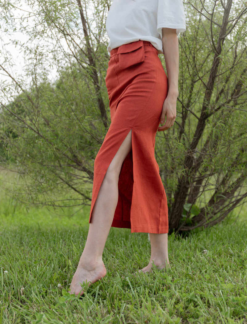 Paloma Wool Aquila Skirt - Light Caoba | Garmentory