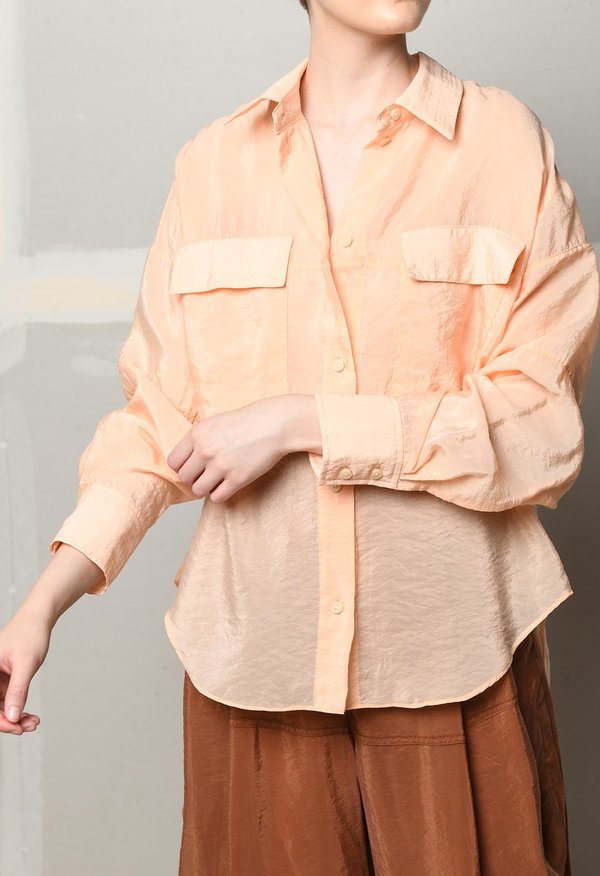 Rachel Comey Scotch Shirt - Peach | Garmentory