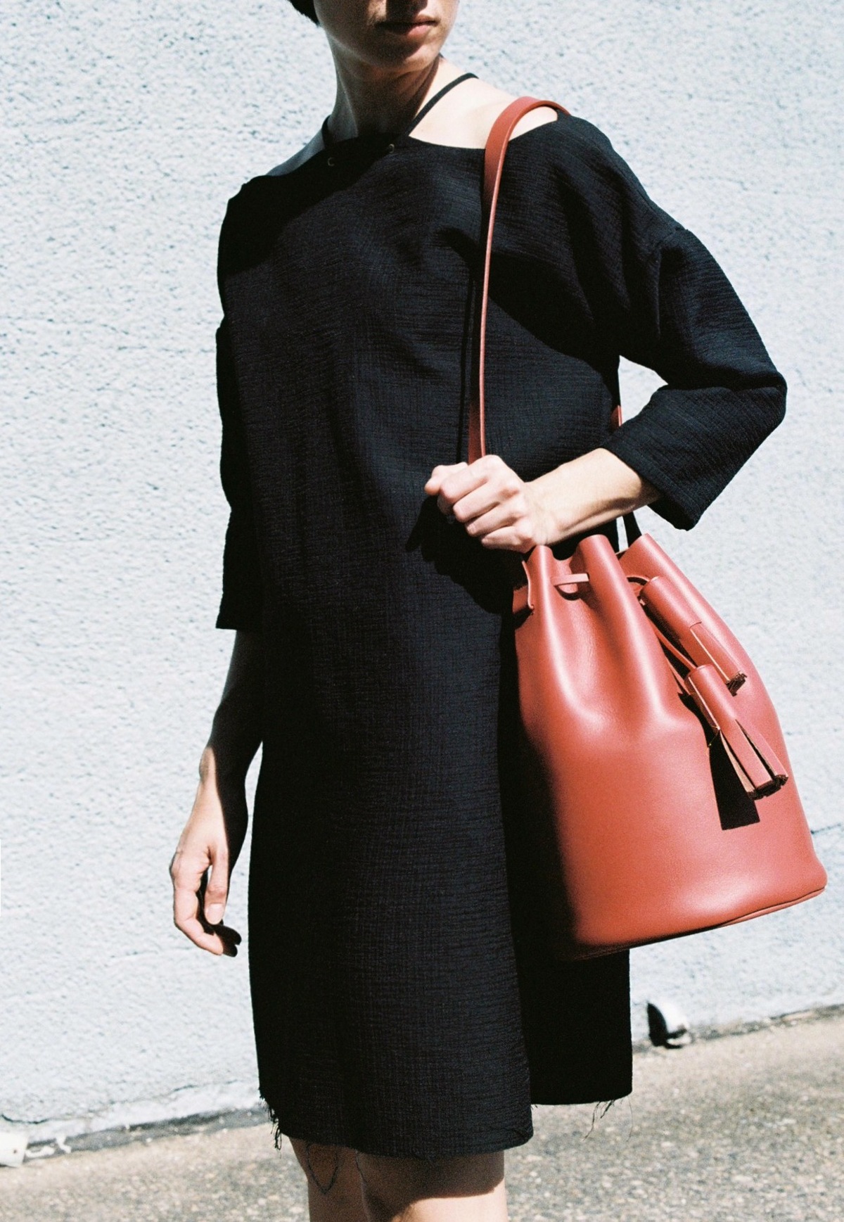 Building Block Bucket Bag brick Garmentory