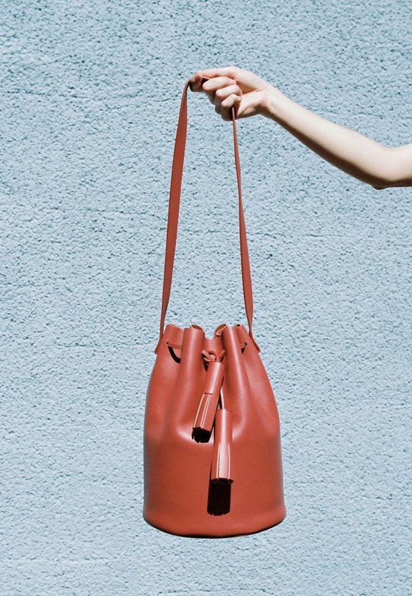 Building Block Bucket Bag brick Garmentory