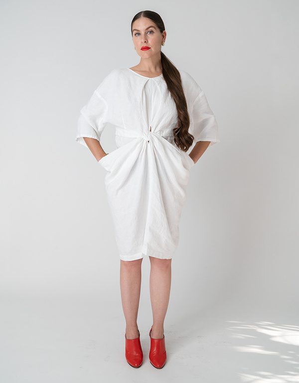 Rachel Comey Scope Dress - White Linen Rachel Comey Scope Dress - White Linen
