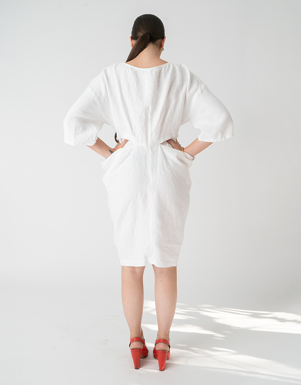 Rachel Comey Scope Dress - White Linen Rachel Comey Scope Dress - White Linen
