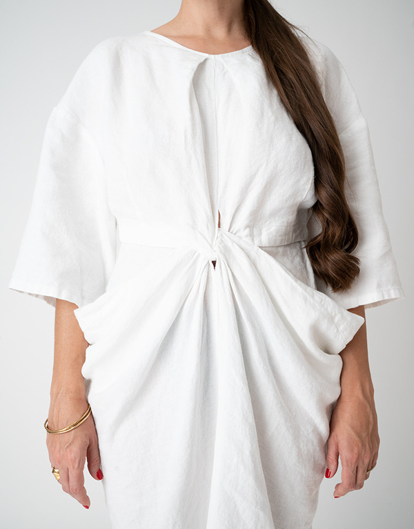 Rachel Comey Scope Dress - White Linen Rachel Comey Scope Dress - White Linen