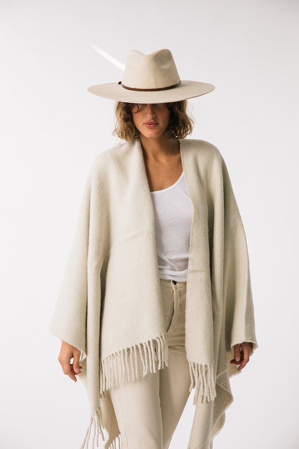 Pampa poncho - Natural Pampa poncho - Natural