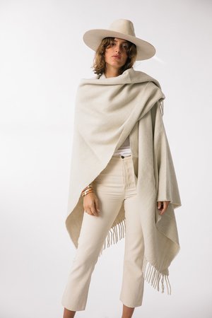 Pampa poncho - Natural Pampa poncho - Natural