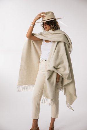 Pampa poncho - Natural Pampa poncho - Natural