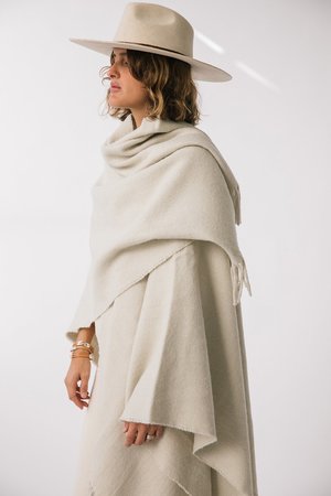 Pampa poncho - Natural Pampa poncho - Natural