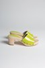 WOLF & GYPSY VINTAGE Patent Clog Mule - Lime  - Thumbnail 2