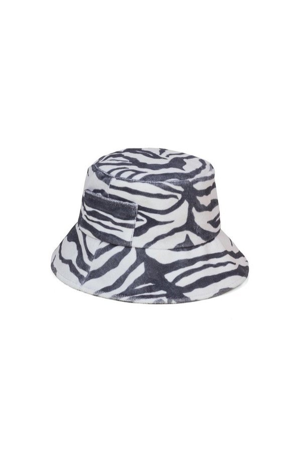 Lack of Color Bucket Hat - Zebra Wave | Garmentory display picture 2