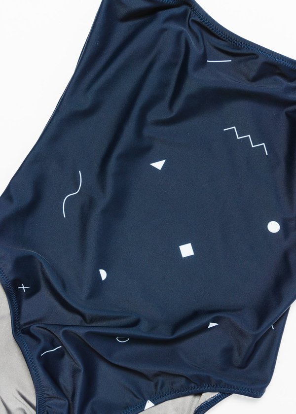 MOLLUSK ONE PIECE SWIM SUIT - GEOMETRY MOLLUSK ONE PIECE SWIM SUIT - GEOMETRY
