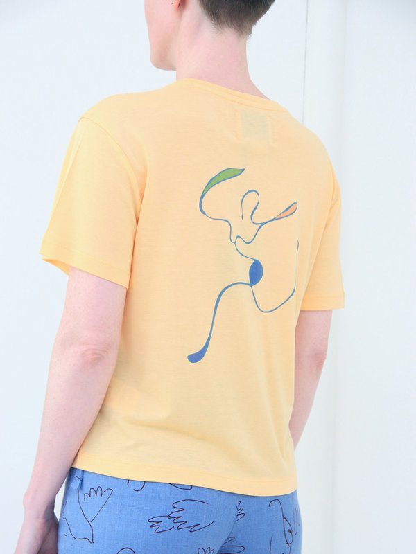 Paloma Wool Souvenir Flowers Tee - Yellow | Garmentory