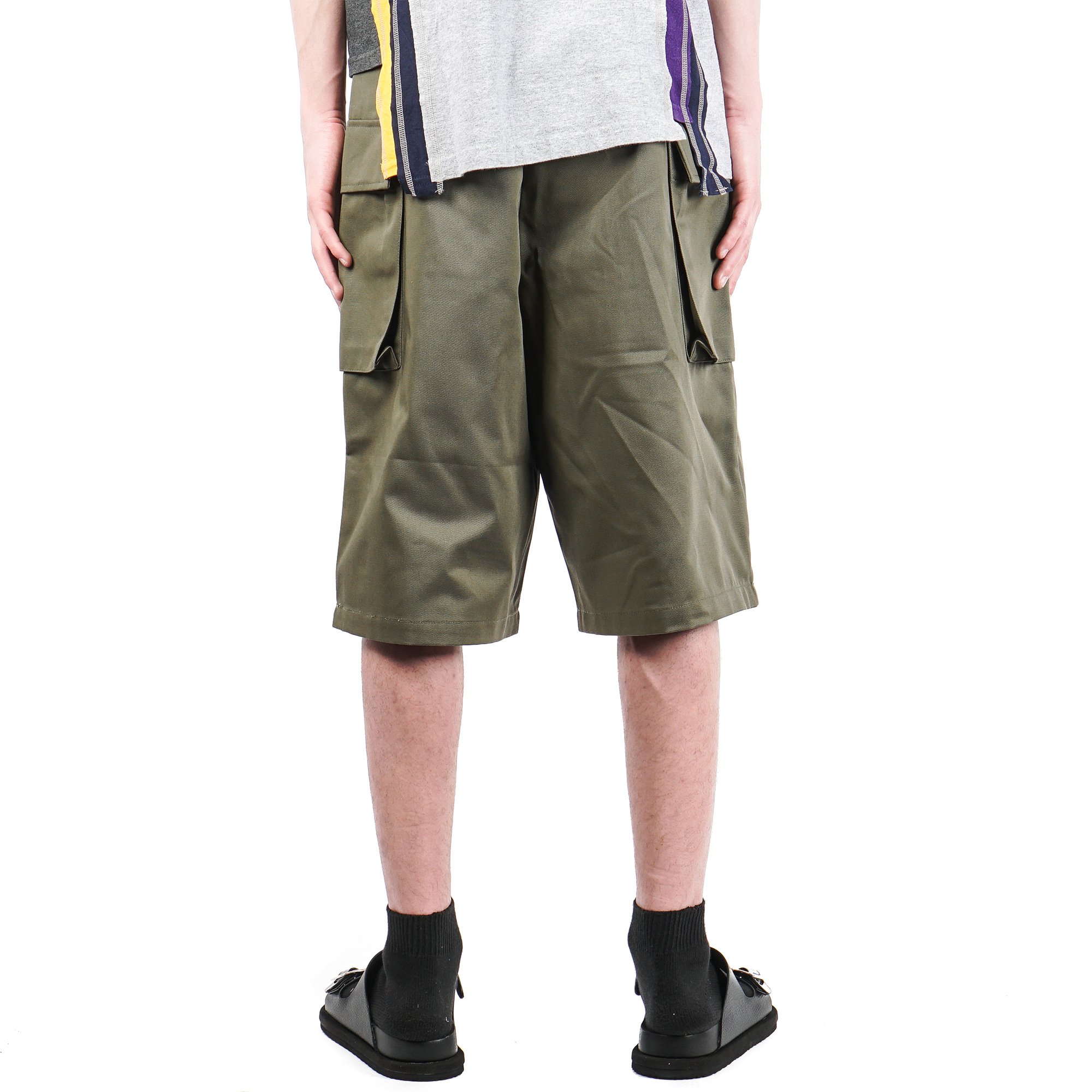 N.Hoolywood DICKIES EDITION CARGO SHORTS KHAKI Garmentory