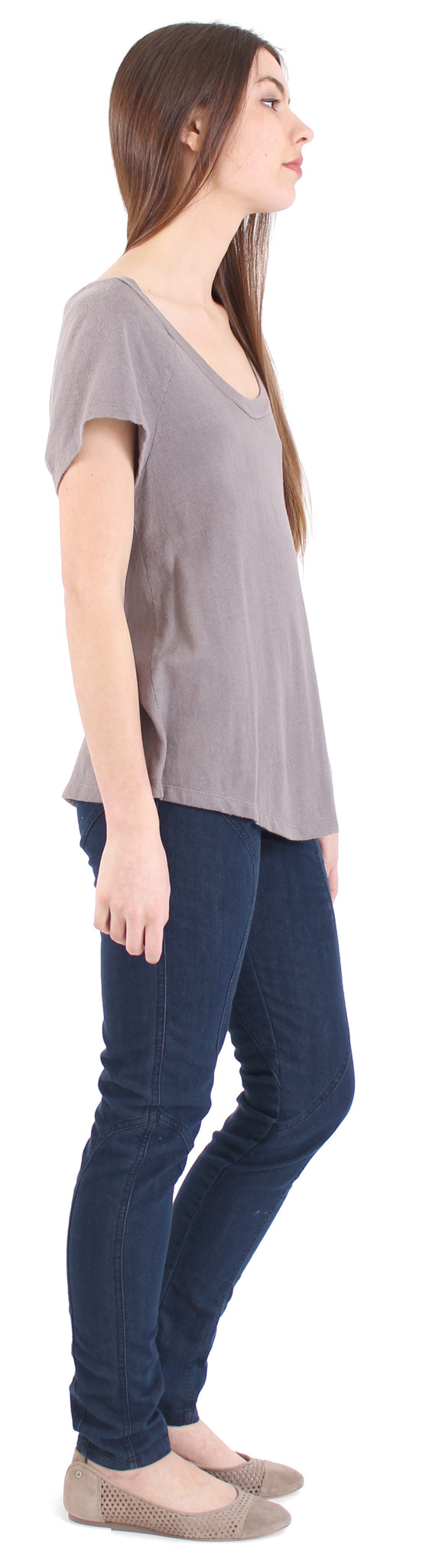 Prairie Underground Breezy Tee in Wet Cement Prairie Underground Breezy Tee in Wet Cement