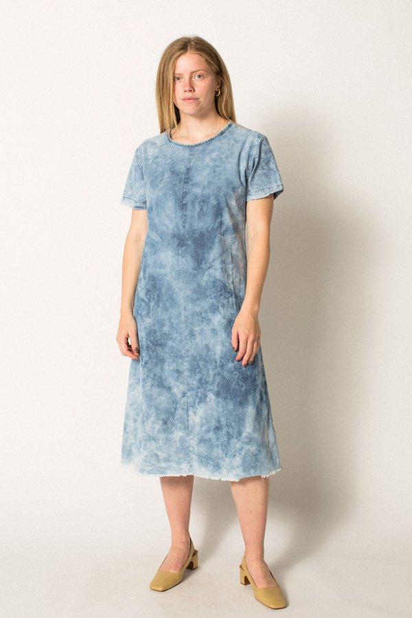 white christmas dresses Denim Dress – LizandCo main image 1