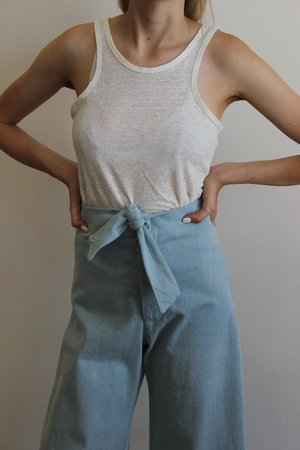 Micaela Greg Knotted Sailor Pant Micaela Greg Knotted Sailor Pant