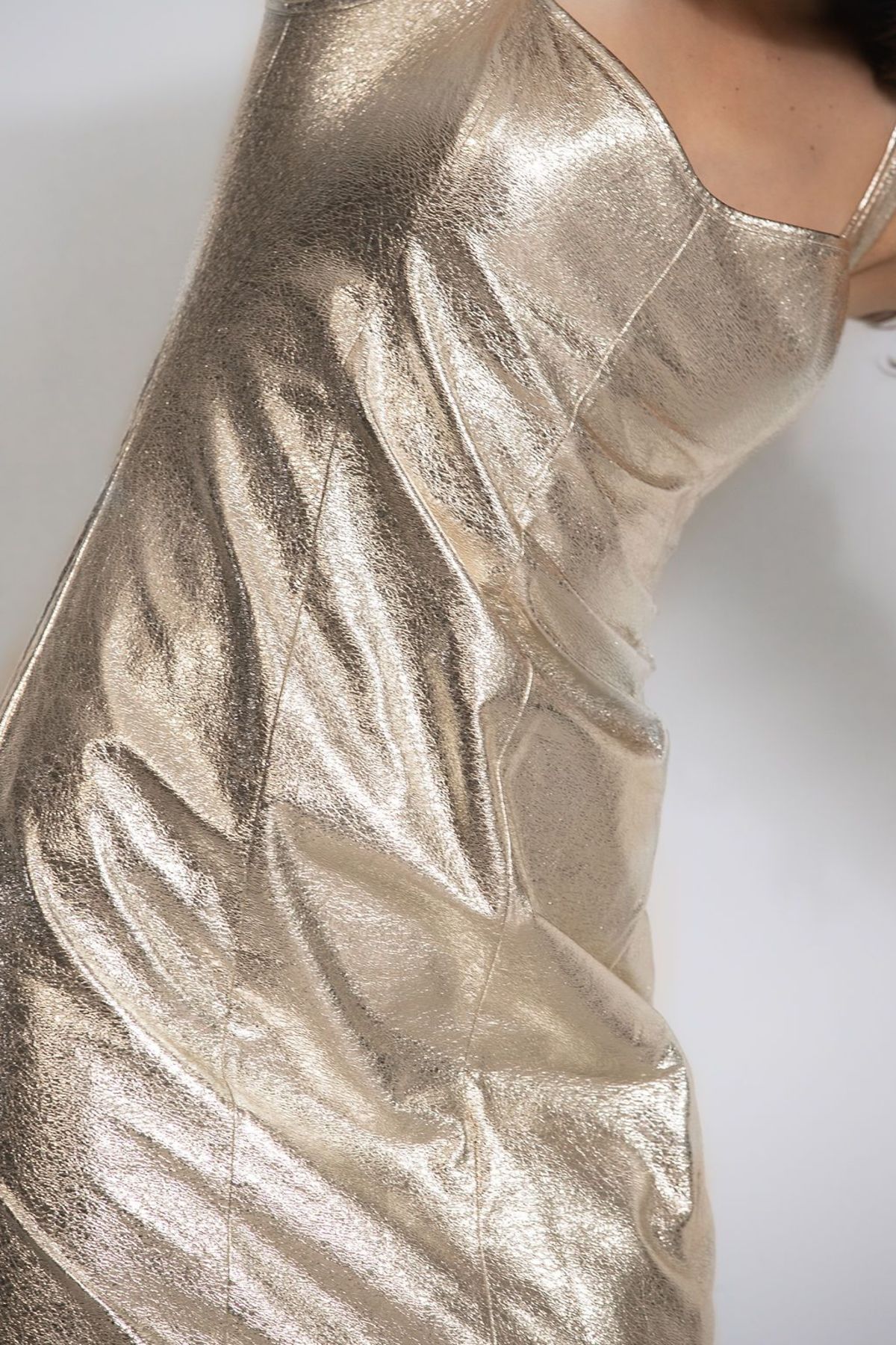 Georgia Alice Vegas Corset Dress - Gold | Garmentory