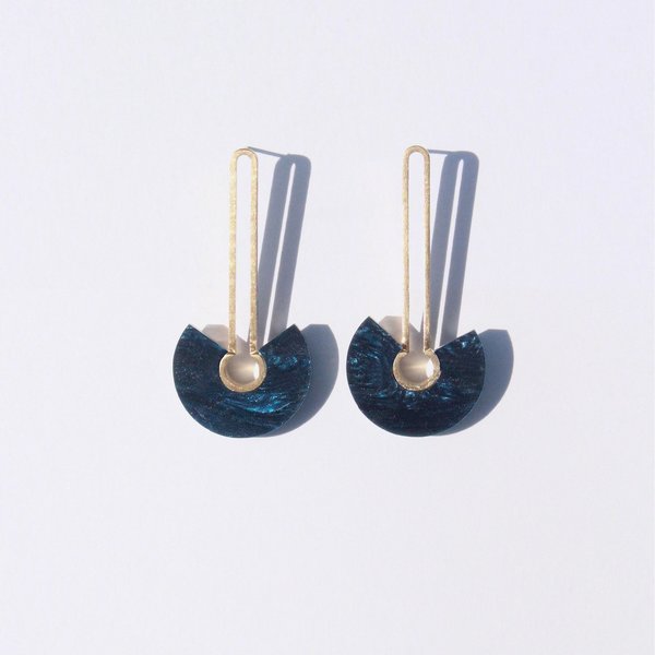 Metalepsis Projects Broken Circle Earrings Metalepsis Projects Broken Circle Earrings
